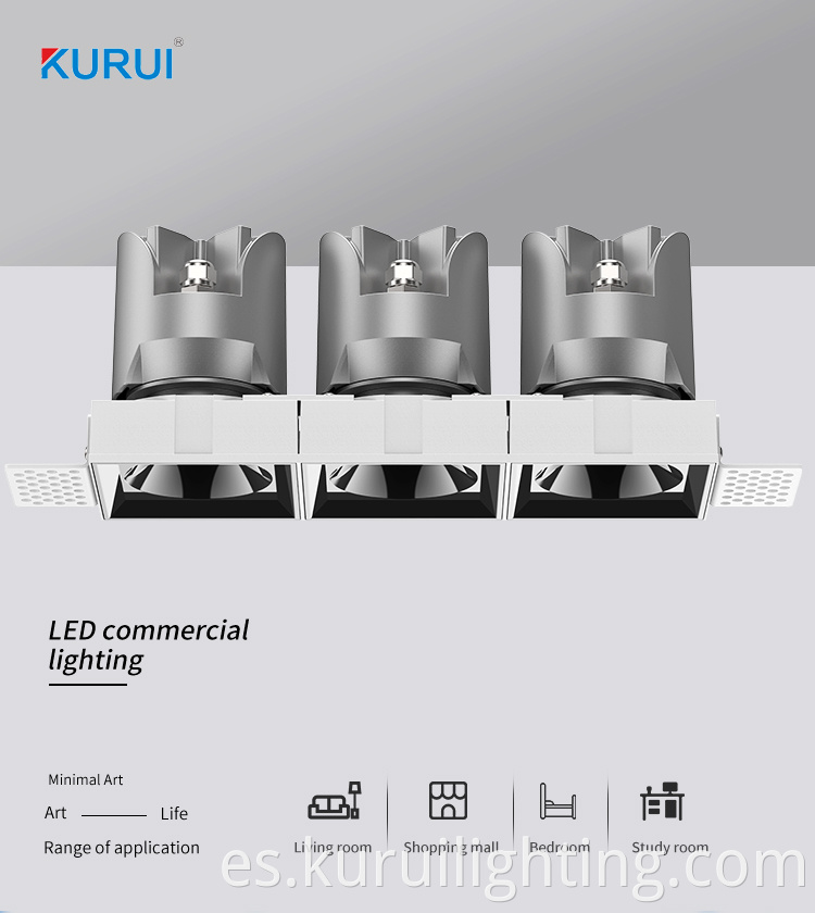 COB Square LED Downlight